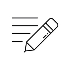 Edit vector icon stock illustration