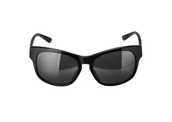 sunglasses black isolated on transparent or white background