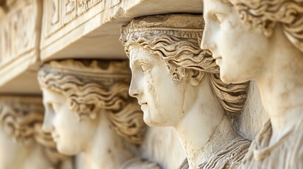 Academy of Athens close-up