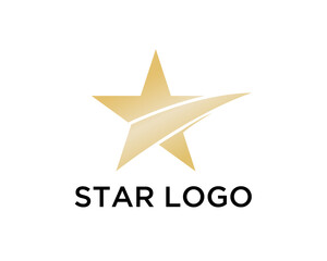 Obraz premium Creative Star Logo Design Template