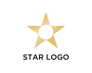 Obraz premium Creative Star Logo Design Template