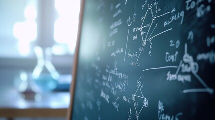 A captivating illustration representing the essence of physics as a fundamental science. The image features various symbols and concepts associated with physics, such as atoms, waves, equations, 