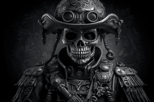 Photographs that fuse the elegance of catrinas with the audacity of pirates. Each image captures the mystery and beauty of Day of the Dead, combining art, tradition and adventure in a vibrant tribute 