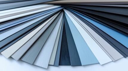 Obraz premium Colorful Material Samples Arrangement