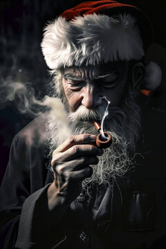 santa smoking a cigarette Santa Smoking Images – Browse 13,197 Stock Photos, Vectors, and Video