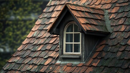 House roof, nice window.