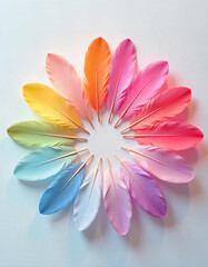 Pastel Feathers