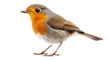 Fototapeta premium White, Euro Robin