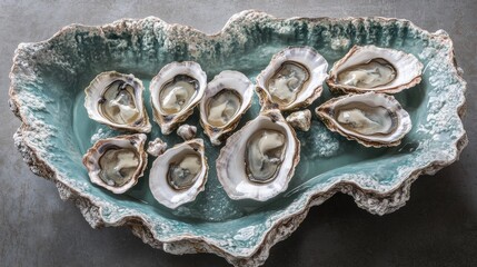 Oyster Table Vertical
