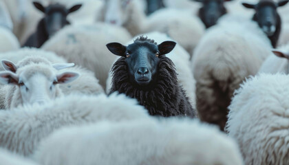 black sheep among white lambs 