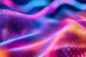 Holographic Abstract 3D Shapes with Colorful Movement and Light Effects for Futuristic Designs