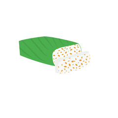 tempeh vector illustration