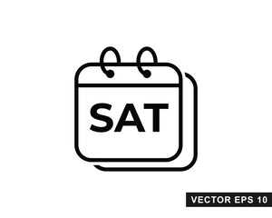 Calendar Icon isolated symbol