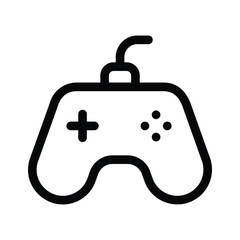 Trendy editable icon of gamepad in modern style