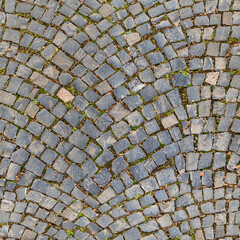 Granite walkway pavement seamless texture