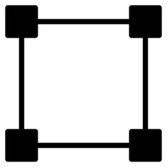 Fototapeta premium bounding box icon
