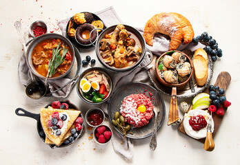 Traditional french food