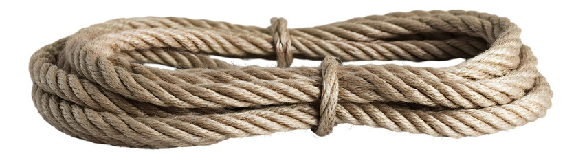 Top view rope texture composition