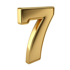 Gold Number 7.