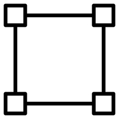 Fototapeta premium bounding box icon