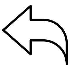 reply arrow icon