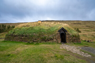 The Viking Longhouse of Eirik the Red, Reconstruction, Iceland