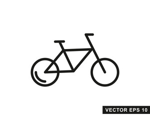 Bicycle icon Bicycle race symbol