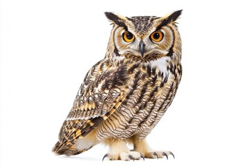 Obraz premium Owl isolated on white background