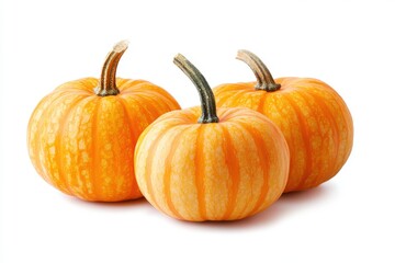Fototapeta premium Pumpkins isolated on white background