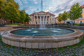 Springbrunnen in Regensburg 