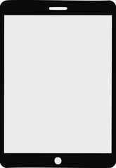 태블릿 벡터 일러스트