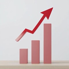 Data points selected in the graph show a dramatic rise, indicating significant growth over time.