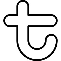 Small t Icon