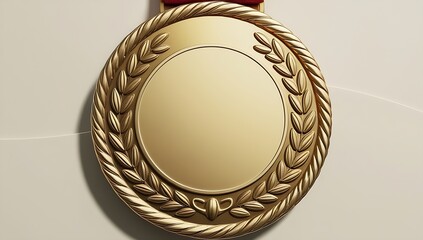 Shiny silver medal with a smooth finish and ribbon, representing excellence and second place in sporting events or academic achievements. Perfect for celebrating milestones and competition success.