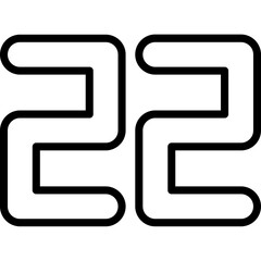 Twenty Two Icon