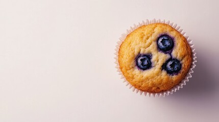 Delightful Blueberry Muffin: A Tempting Treat for the Senses