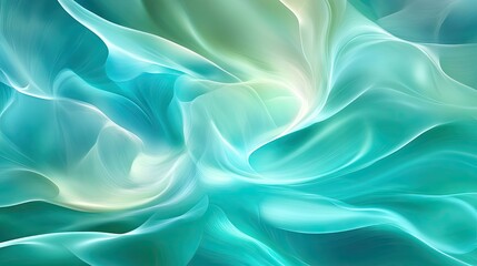 Obraz premium One-color abstract water flow background featuring liquid shapes in motion, creating a fluid and calming design ideal for modern backdrops.