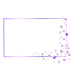 Geometric Lilac gradient vector frame 