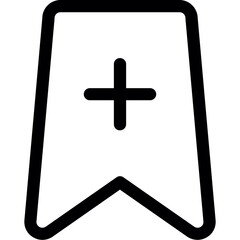 Obraz premium Mark Icon