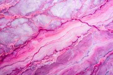 Fototapeta premium Marble stone texture in pink and purple hues with forced perspective