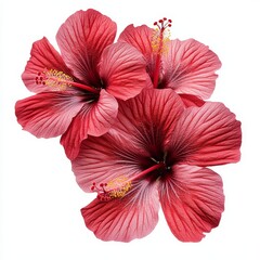 hibiscus flowers as design element