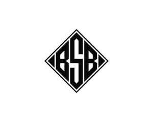 BSB logo design vector template. BSB