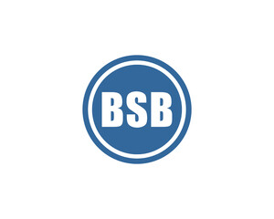 BSB logo design vector template. BSB