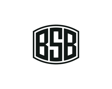 BSB logo design vector template. BSB