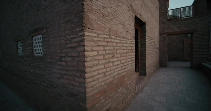Khiva Ichan Kala Fortress old Madrassah evening time, Uzbekistan 2