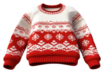 PNG Mini christmas sweater sweatshirt white white background.