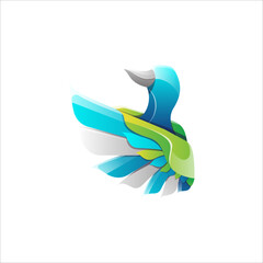 Duck Gradient Logo