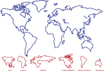 map of the world
