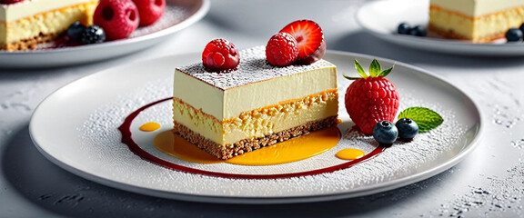 Artistic Culinary Presentation