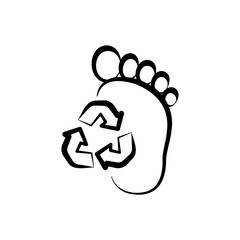 eco friendly footprint